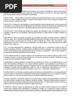 Lista de Vocabulario de Apoio para Historia de España en galego