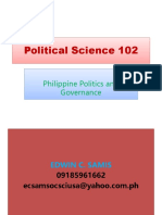 Philippine Politics and Governance Class Syllabus