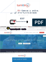 Tutorial de Turnitin