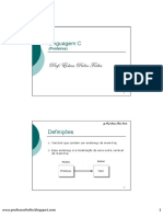 Linguagem C - (5) Ponteiros