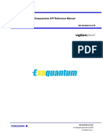 Exaquantum API Reference Manual