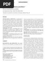 A Dor Como Problema Psicofisico