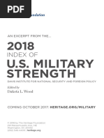 2018 Index of Military Strength Cyber