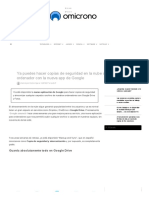 Ya Puedes Hacer Copias de Seguridad en La Nube de Todo Tu Ordenador Con La Nueva App de Google - Omicrono