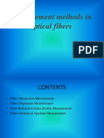 Measurement Methods in Optical Fibers