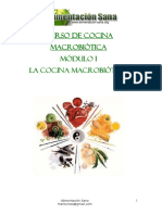 Modulo 1 Cocina Macrobiotica PDF