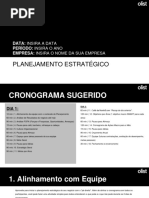 Modelo de Planejamento Estrategico