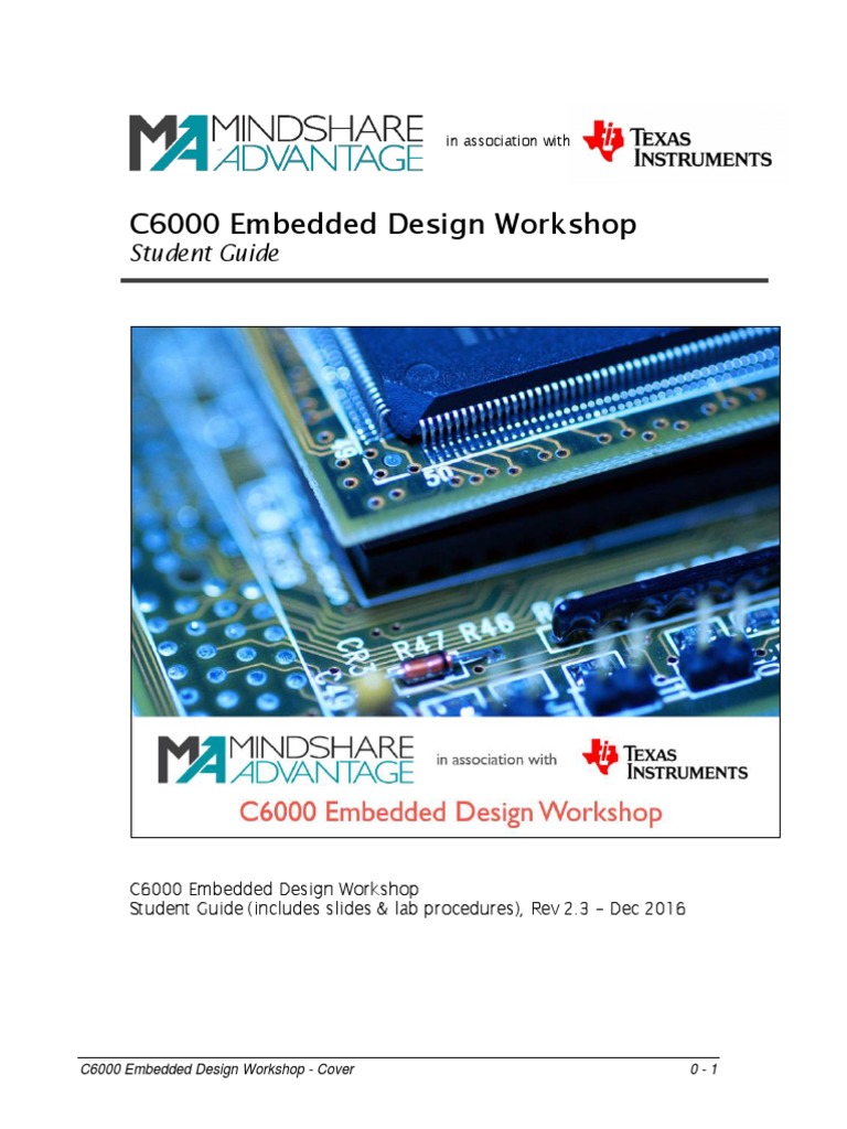 MA C6000 2DAY Student Guide Rev2.3 | PDF | Digital Signal Processor ...