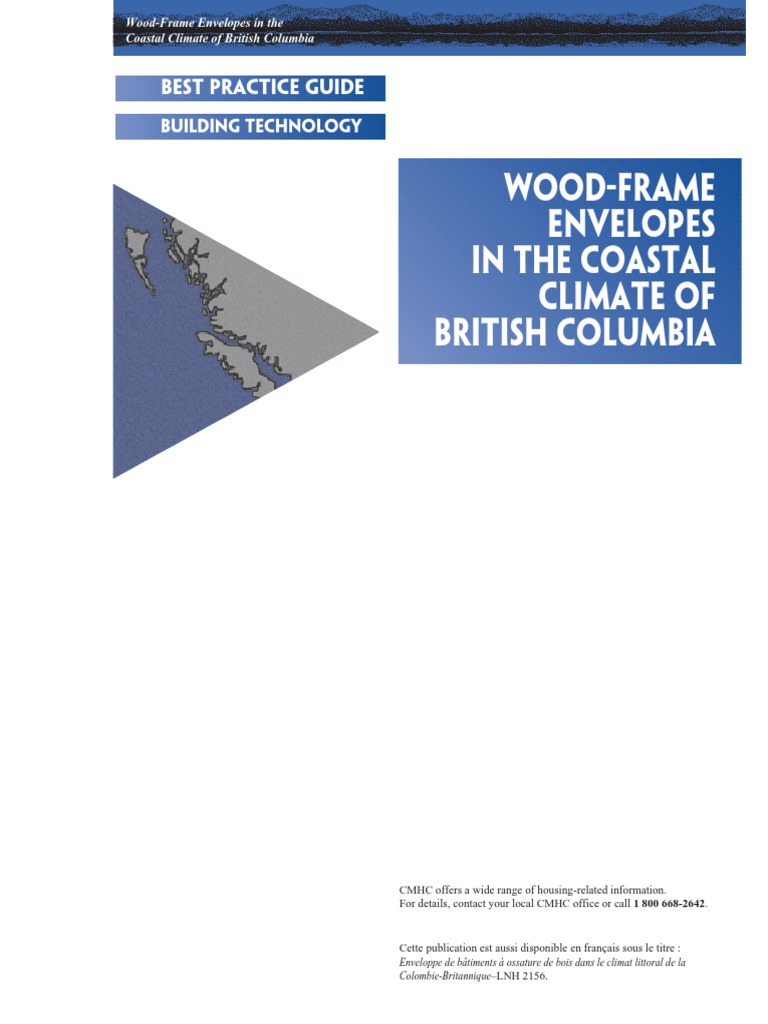 Wood-Frame Envelopes in The Coastal Climate of BC PDF | PDF | Wood | Lumber
