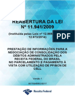 Manual de Negociacao Reabertura Lei 11941