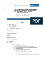 INFORME HIDROLOGIA, HIDRAULICA Y DRENAJE (I)