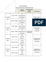 Senarai AJK Dan Jadual Agihan Tugasan UPSR 2017