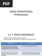 Trend Persekitaran Perniagaan