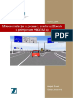Mikrosimulacije U Prometu Radni Udzbenik S Primjenom VISSIM-a PDF