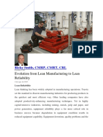Lean Reliability PDF