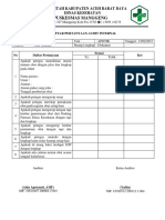 Pertanyaan Audit Internal