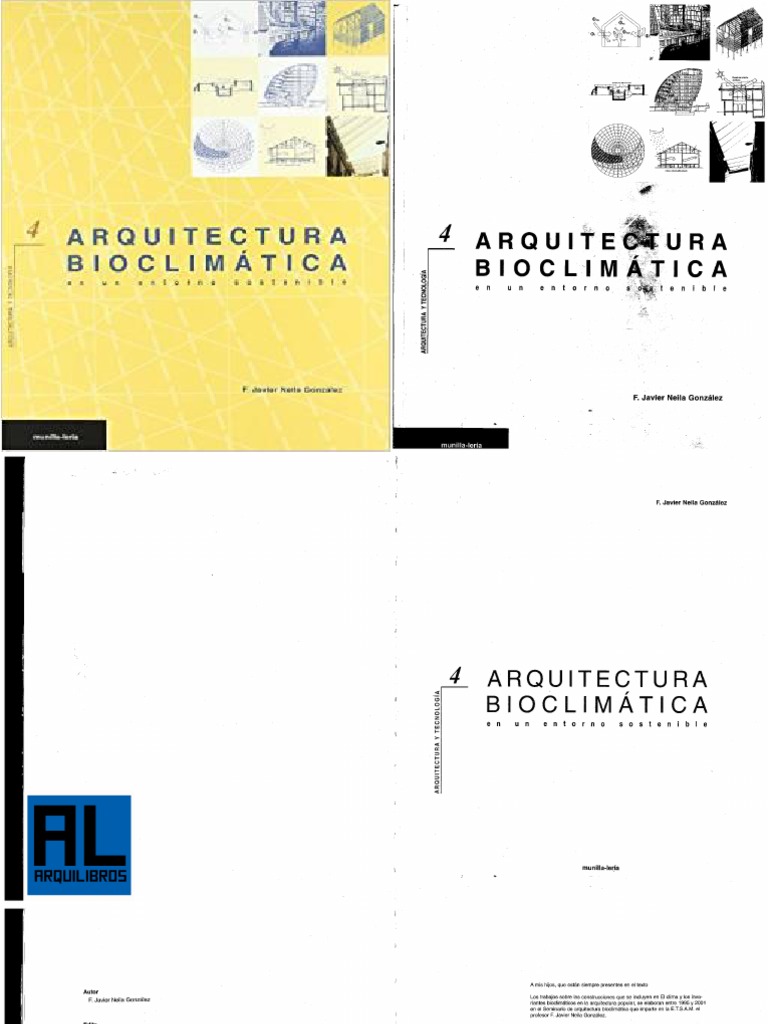 Arquitectura Bioclimatica en Un Entorno Sostenible PDF | PDF