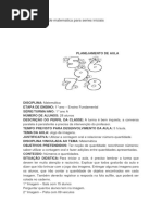 Planos de Aula de Matematica para Series Iniciais