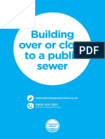 Guidance for Building Over a Sewer