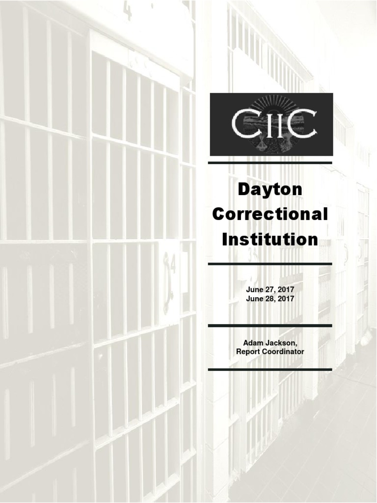 Dayton Correctional Institution PDF Drug Test Prison