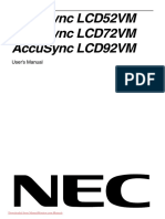 Nec Accusync Lcd92vm