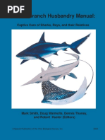 Elasmobranch Husbandry Manual 2004