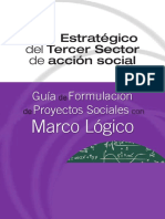 Guía de Formulación de  Proyectos Sociales con Marco Logico