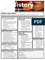 Solvay Syllabus