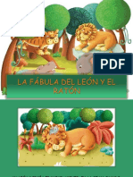 La Fábula Del León y El Ratón