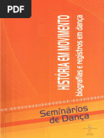 I Seminarios de Danca Historia Em Movimento Biografias e Registros Em Danca
