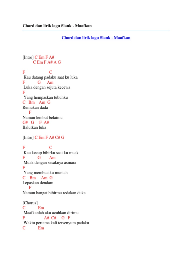 Waktu Pertama Kali Lirik salkaa