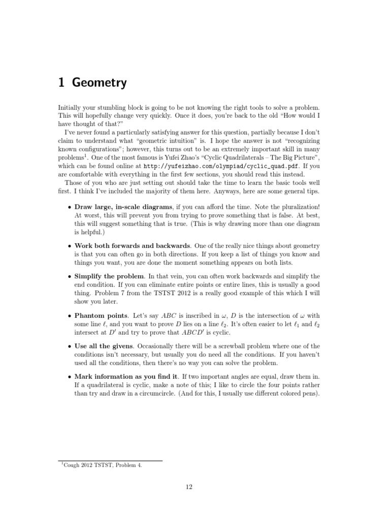 Triangle Area and Side Lengths Analysis | PDF | Triangle | Polytopes