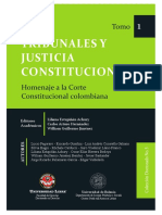 Tribunales y Justicia Constitucional TOMO 1