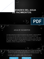 Propiedades Del Agua de Yacimientos