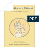 Buddhism As A Religion PDF