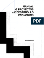 Manual de Proyectos de Desarrollo Económico