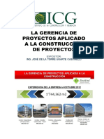 La Gerencia de Proyectos Aplicada A La Construccion de Proyectos PDF