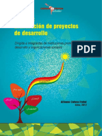 Manual  Elaboración de Proyectos de Desarrollo