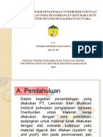 Analisis Produksi Pengupasan Overburden Dengan Cara Peledakan Pada