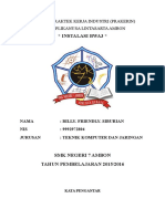 Laporan Praktek Kerja Industri