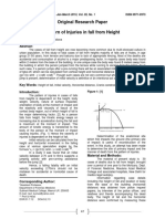 Pattern of Injuries in Fall From Height PDF