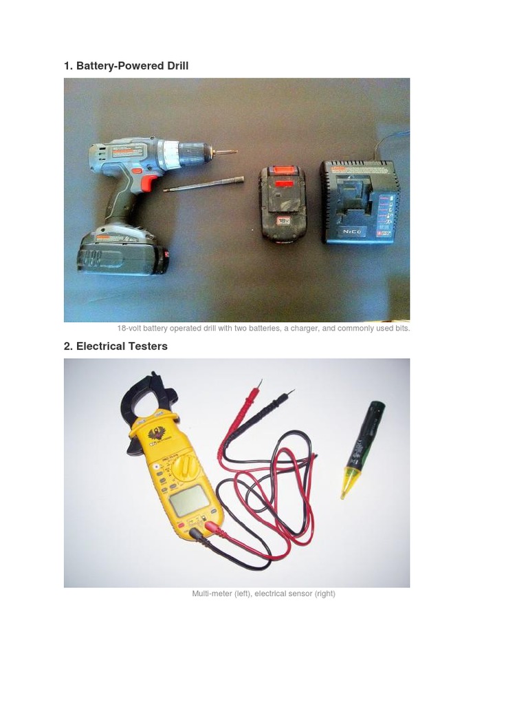 HVAC Technician Tools PDF