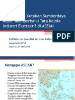 Presentasi Industri Ekstraktif ASEAN Final