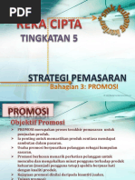 Strategi Promosi