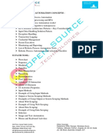 RPA Course Content PDF