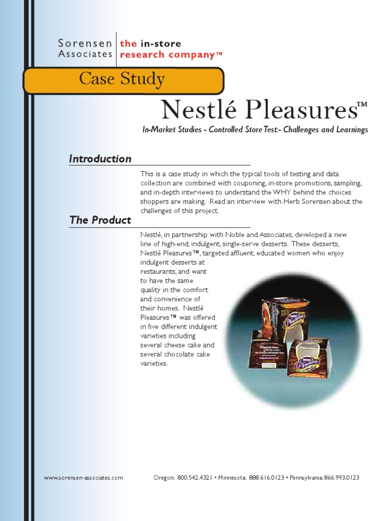 Nestle case essay image