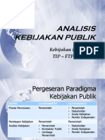 Pertemuan 2 Analisis Kebijakan Publik