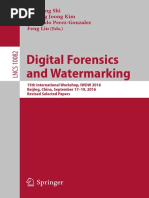 2016 - Digital Forensics and Watermarking