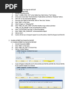 Manual Instructions to Create