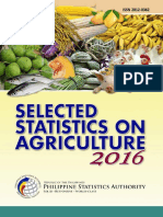 Selected Statistics on Agriculture 2016